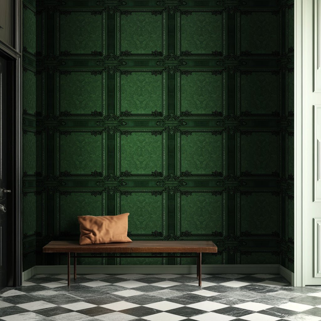 Papel Tapiz emerald-baroque