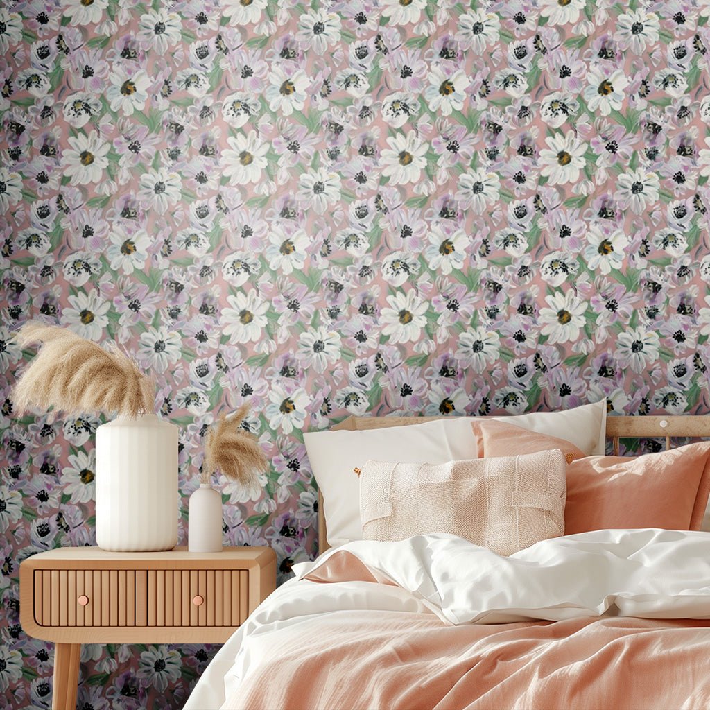 Fotomural Ellery Mural Floral Dulce Primavera para Pared