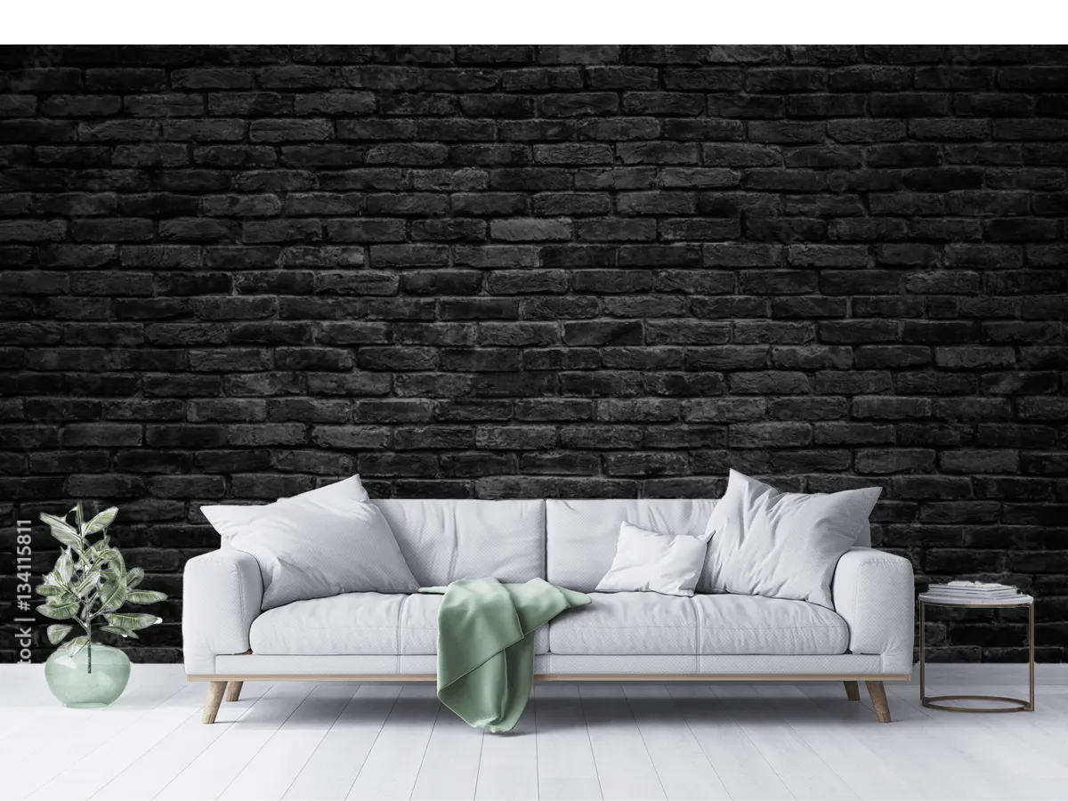 Mural Urban Brick Nocturno para pared, variedad de materiales de alta resistencia