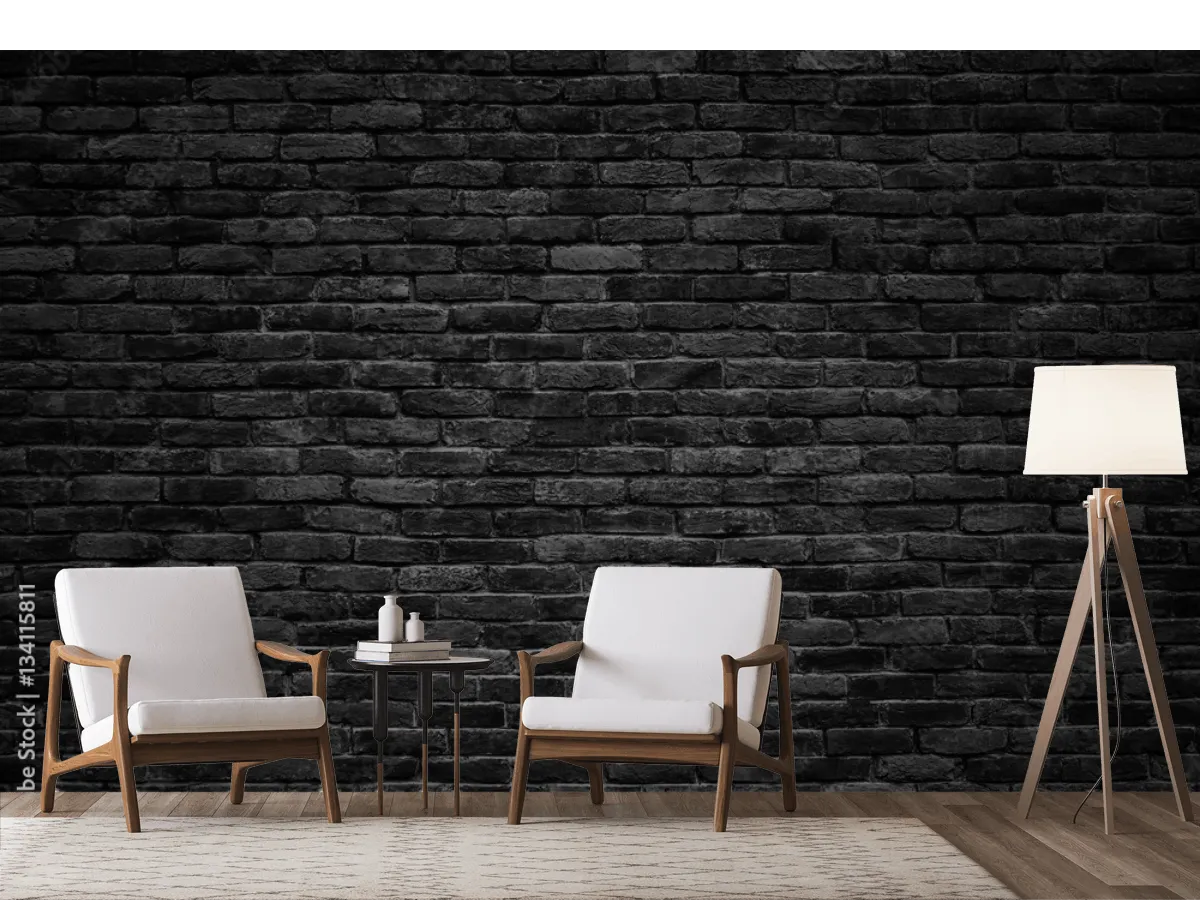 Mural Urban Brick Nocturno para pared, variedad de materiales de alta resistencia