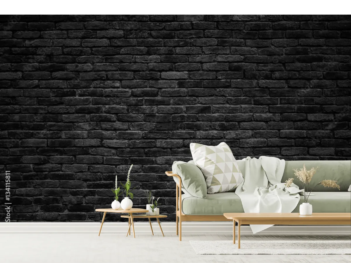 Mural Urban Brick Nocturno para pared, variedad de materiales de alta resistencia