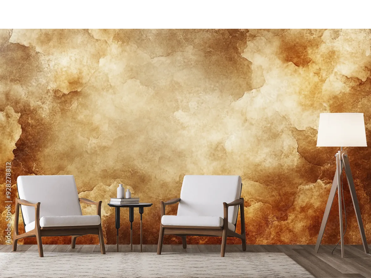 Mural Texturizado Aura Vintage – Fotomural decorativo para sala y recámara