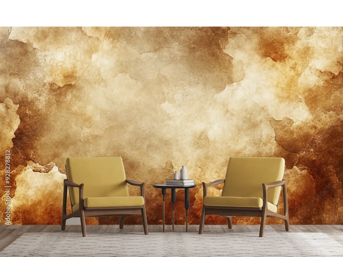 Mural Texturizado Aura Vintage – Fotomural decorativo para sala y recámara