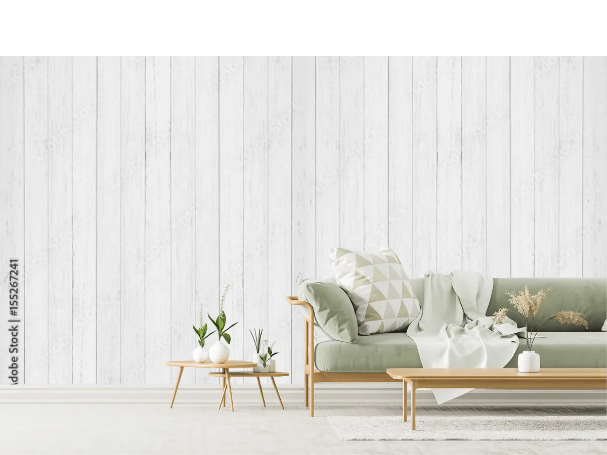 Mural Blanco Nórdico Pureza para Decoración Minimalista – Vinil, Papel Tapiz y Más