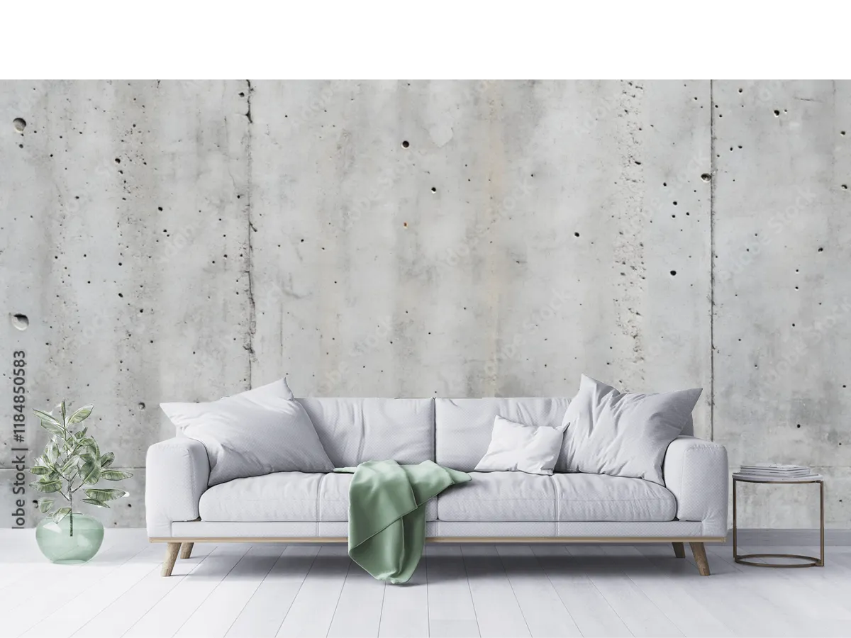 Mural Modelo Urban Concrete Look para Decoración Moderna