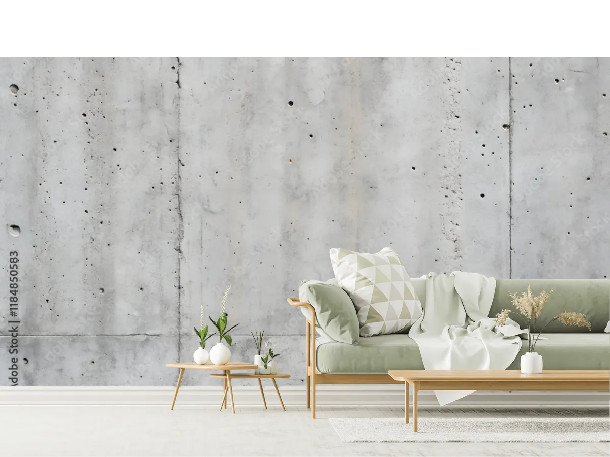 Mural Modelo Urban Concrete Look para Decoración Moderna