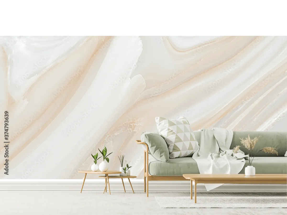 Mural Perla Serena - Fotomural decorativo para sala en vinil, tapiz texturizado o liso