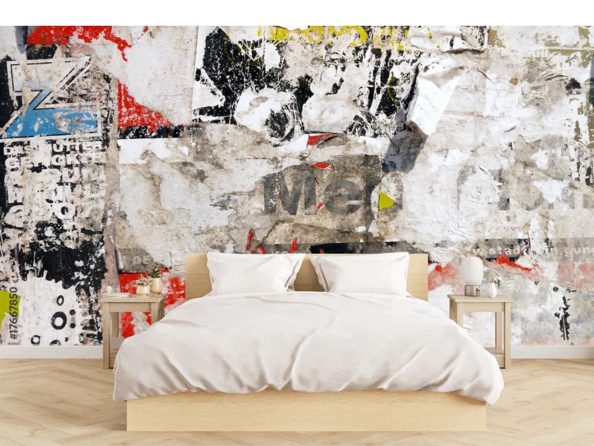 Mural Superposición Urbana – Fotomural para pared en Vinil o Papel Tapiz
