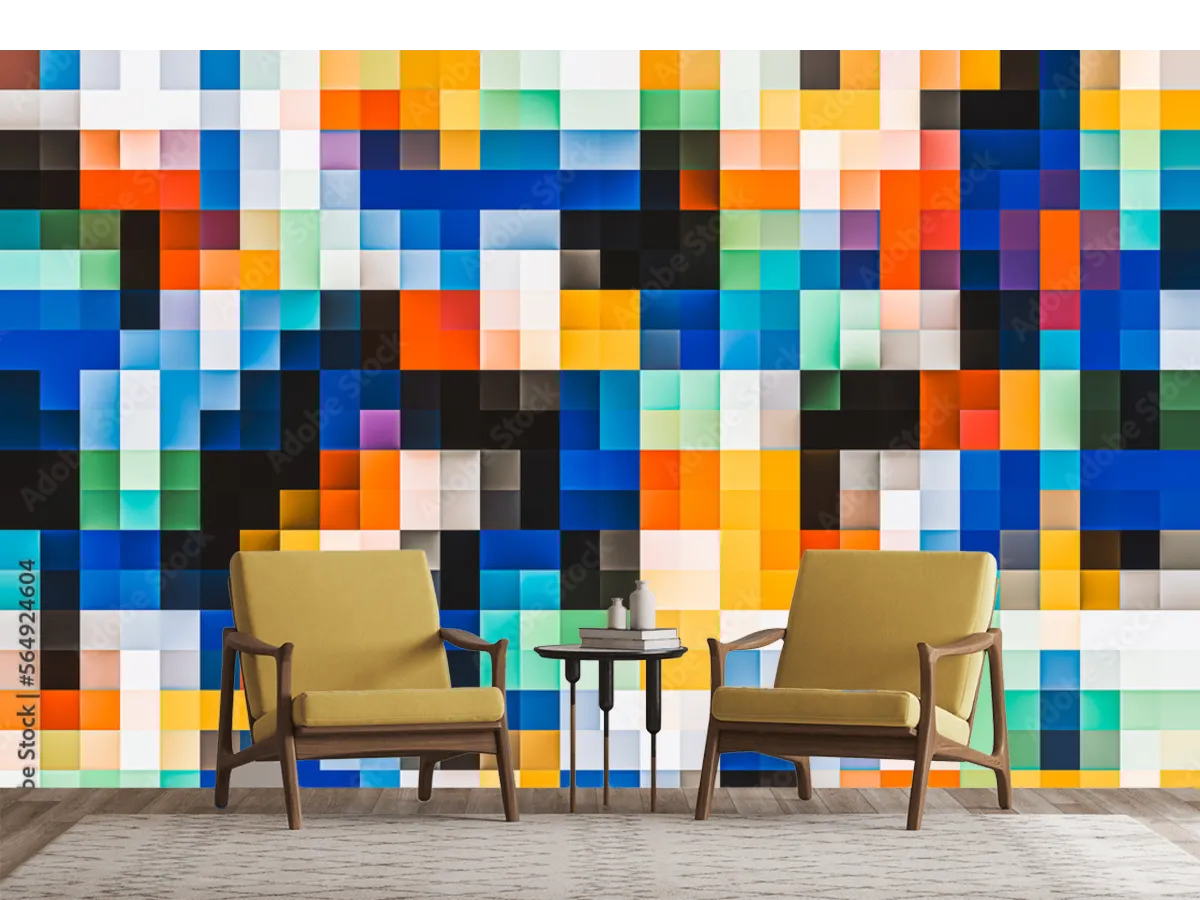 Mural Prisma Cromático – Fotomural Moderno Personalizable en Vinil, Liso o Texturizado