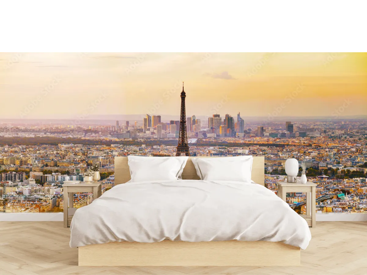 Mural París Encantado en Vinil, Fotomural Decorativo Moderno