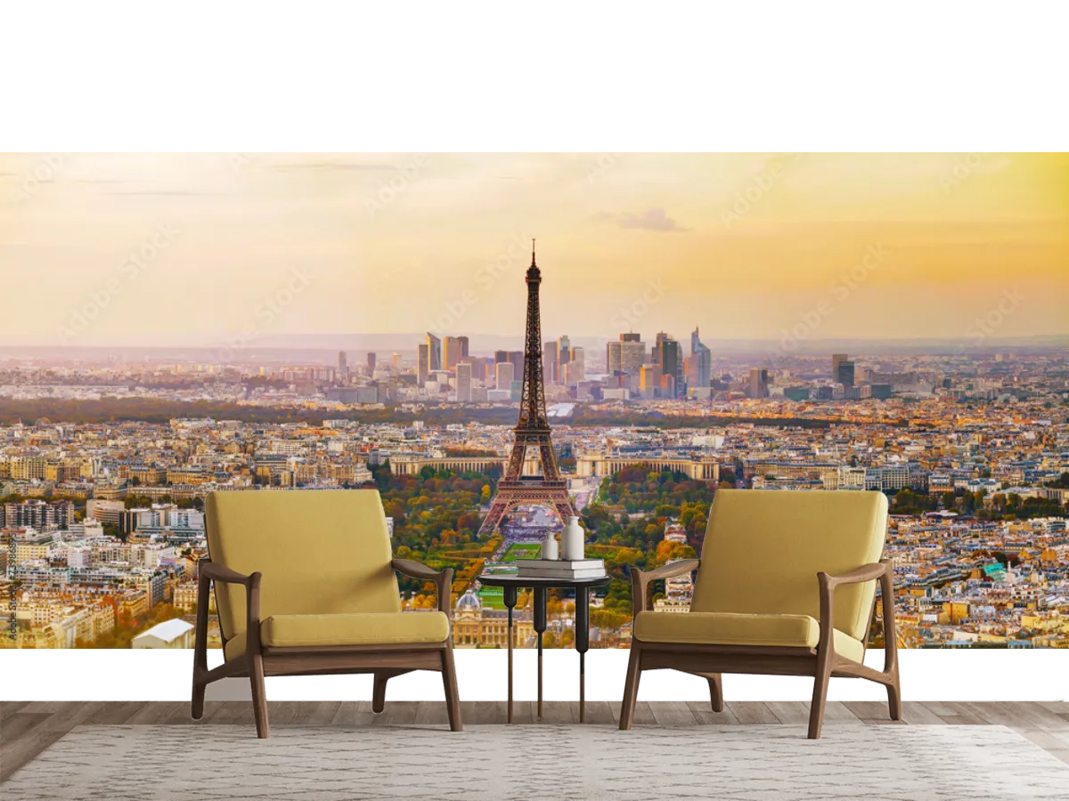 Mural París Encantado en Vinil, Fotomural Decorativo Moderno