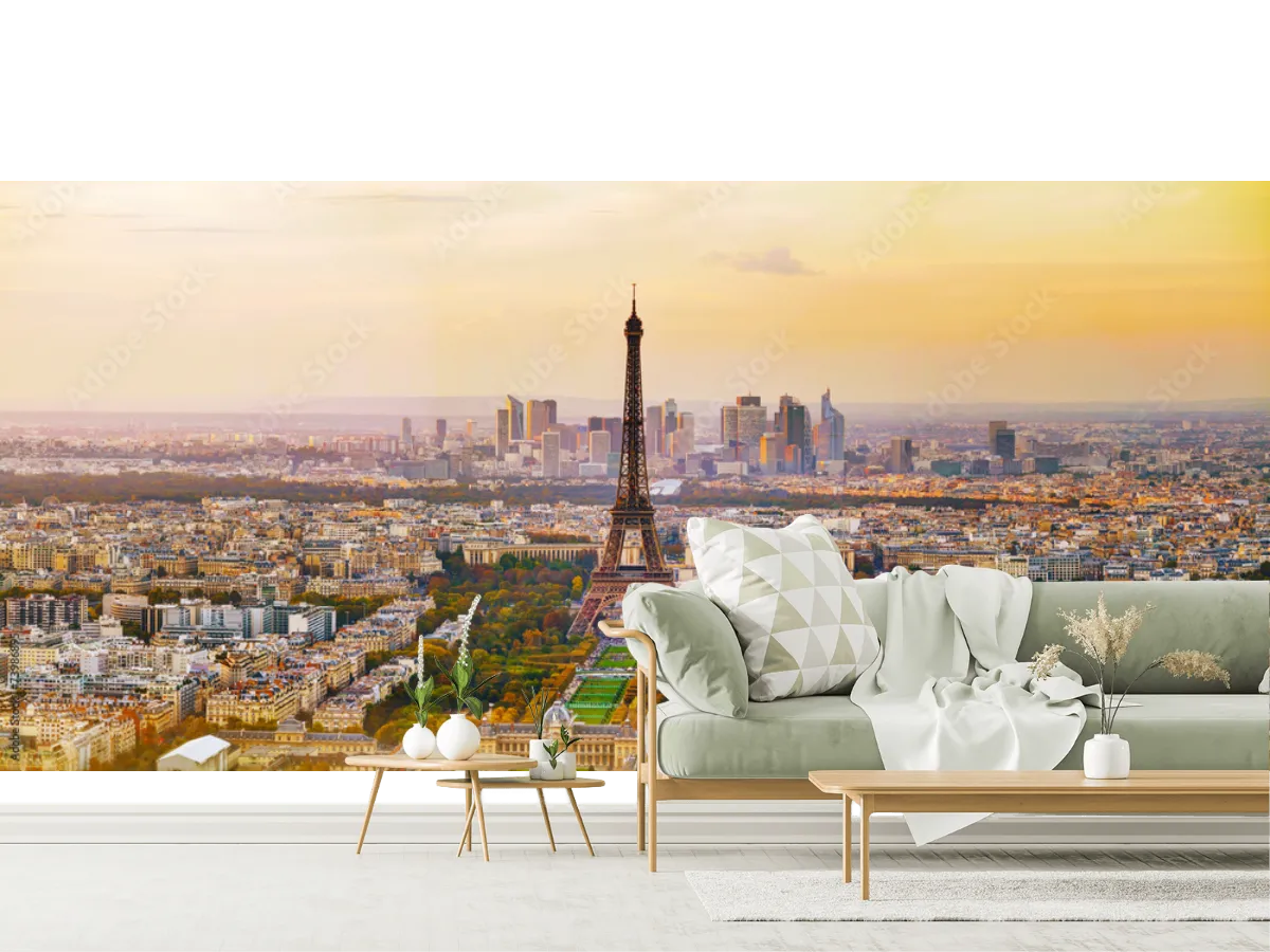 Mural París Encantado en Vinil, Fotomural Decorativo Moderno