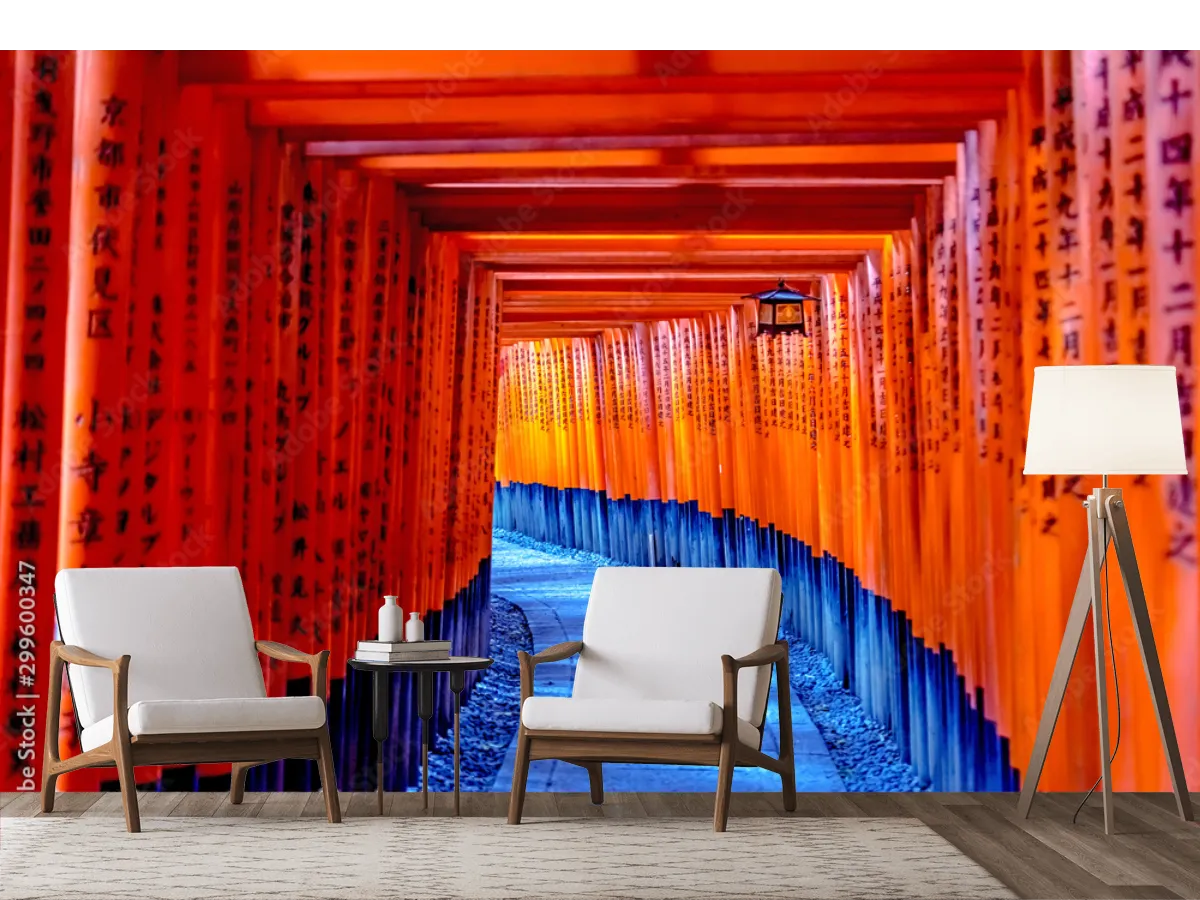 Mural Caminos Infinito Japonés fotomural decorativo vinil arquitectónico