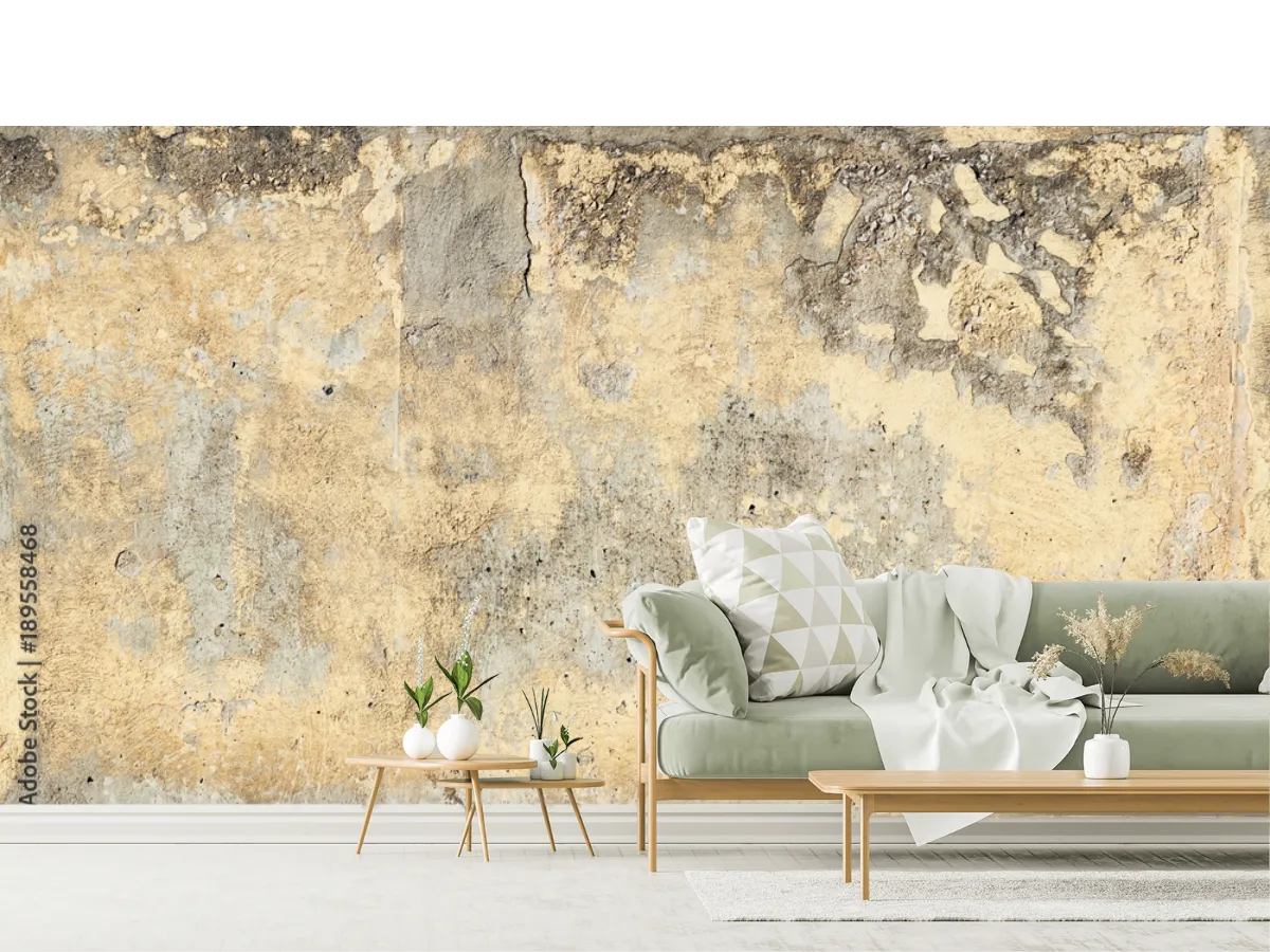 Mural Texturizado Envejecido Desierto Vintage para Pared