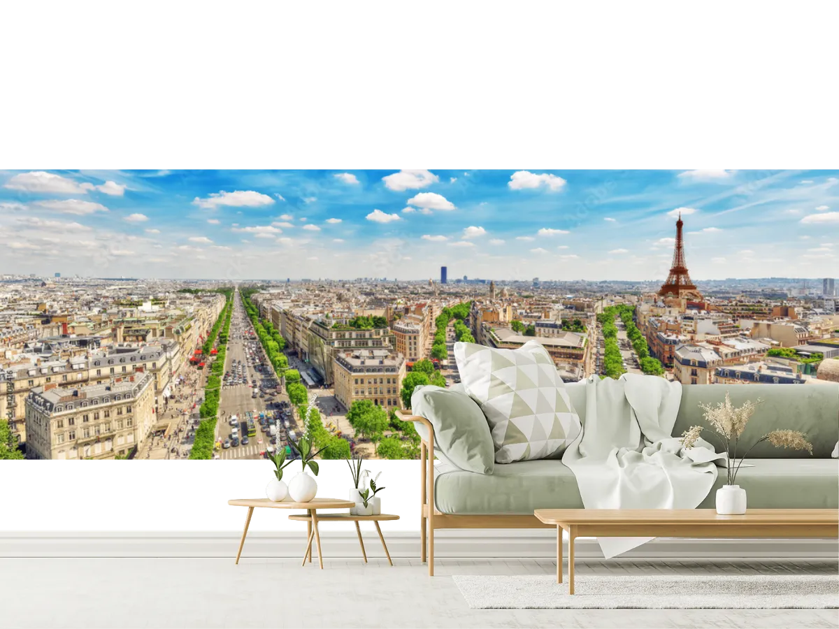 Fotomural París Esplendor Urbano en Vinil Arquitectónico o Papel Tapiz