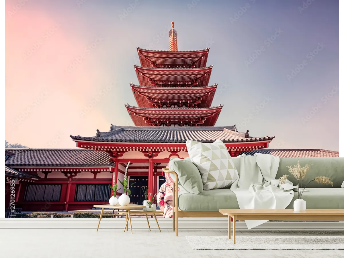 Mural Sueño Nipón – Fotomural Japonés para Decoración de Sala o Recámara
