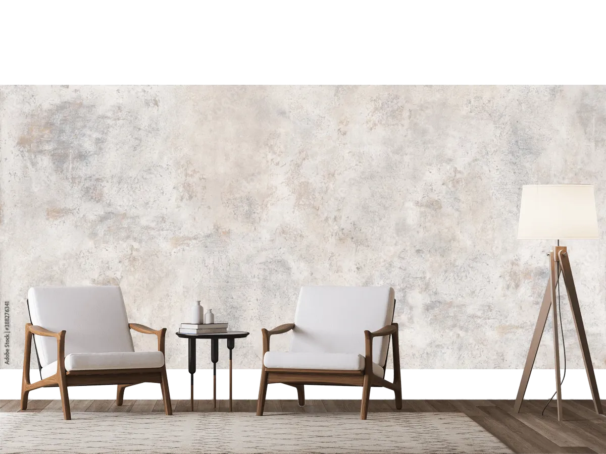 Mural Cemento Etéreo Gris – Fotomural para Pared | Vinil Arquitectónico y Papel Tapiz