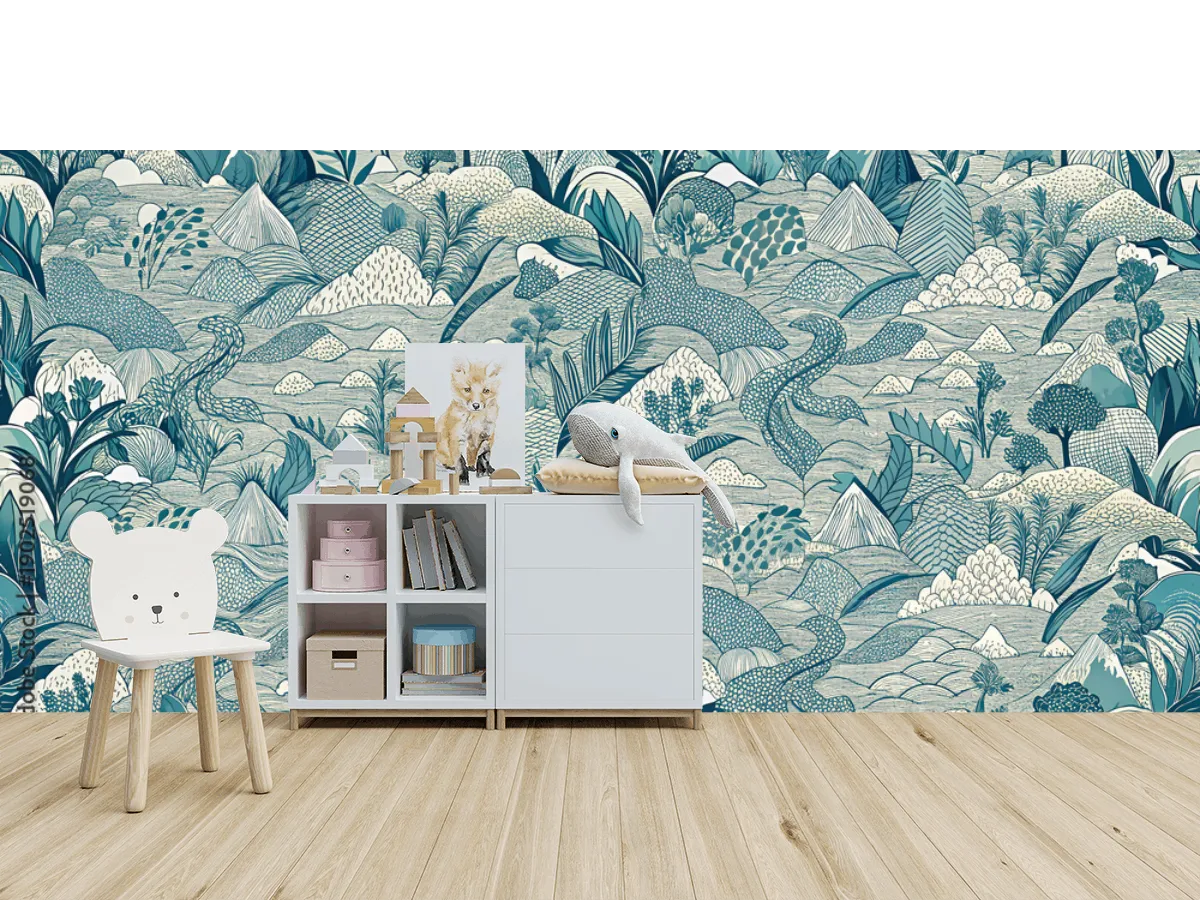 Mural Modelo Senderos de Ensueño para decoración mural personalizada