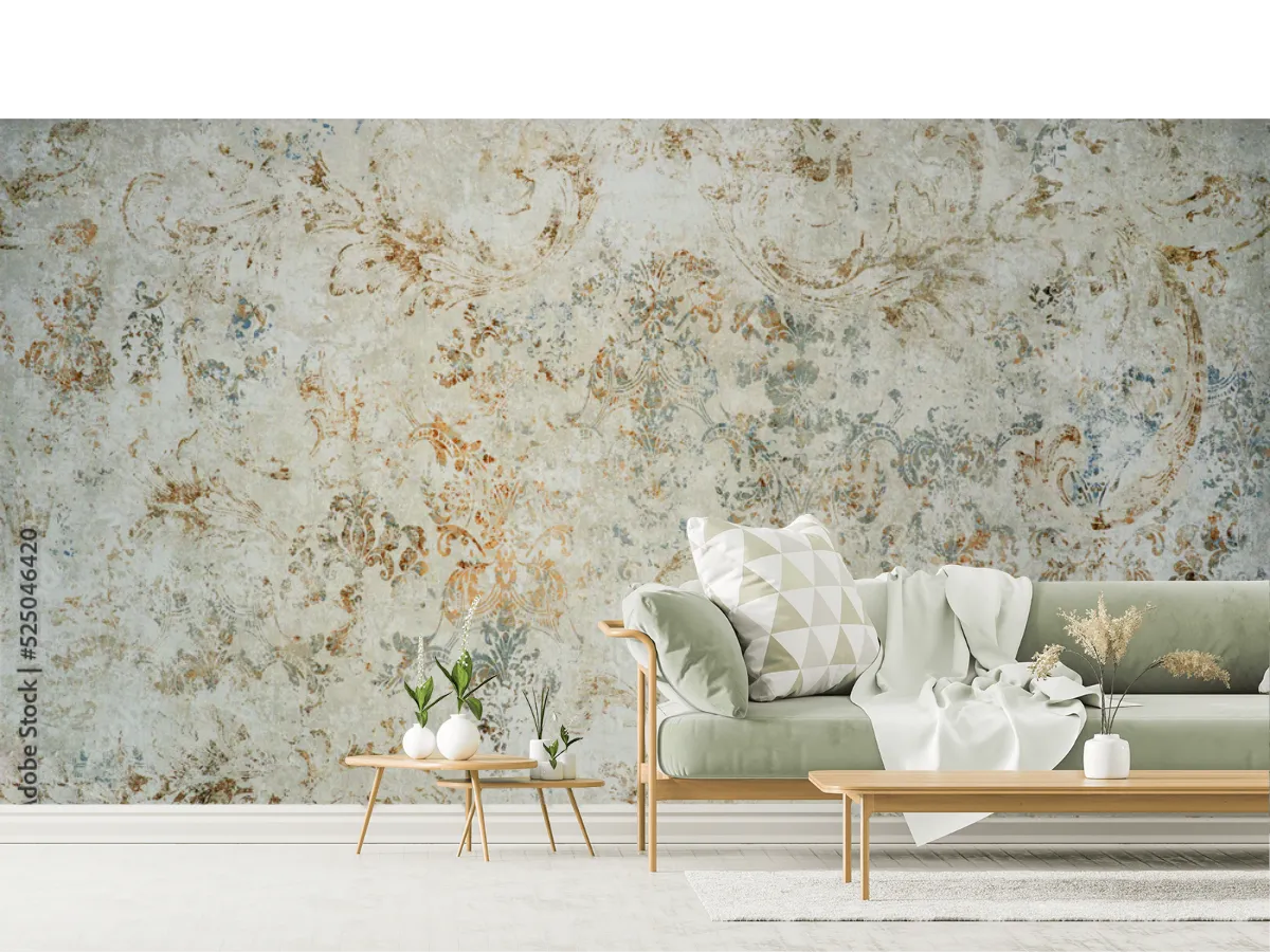 Mural Vintage Aura Elegante para decoración mural en sala o recámara