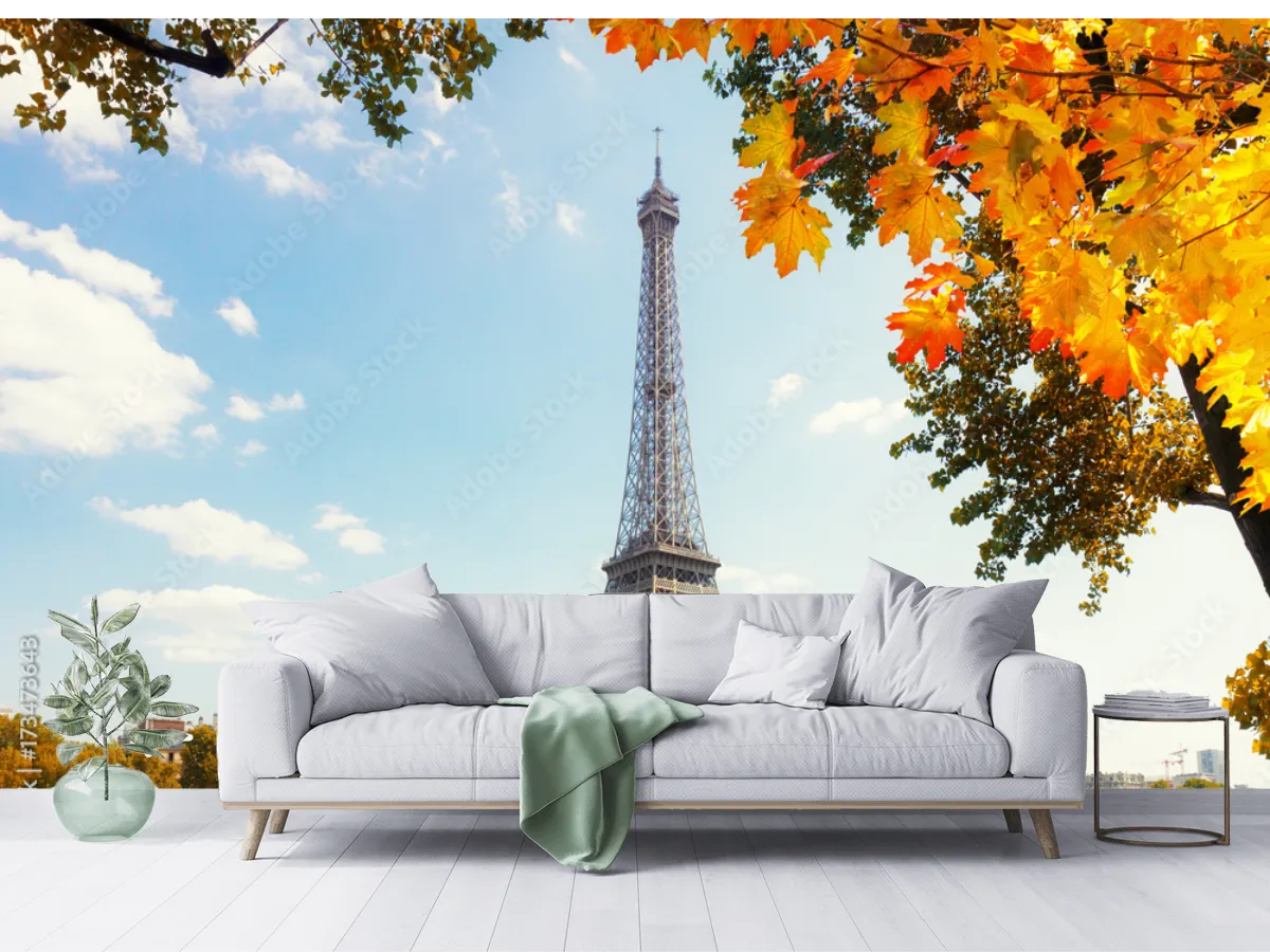 Mural París Encantador – Fotomural Decorativo Vinil Arquitectónico