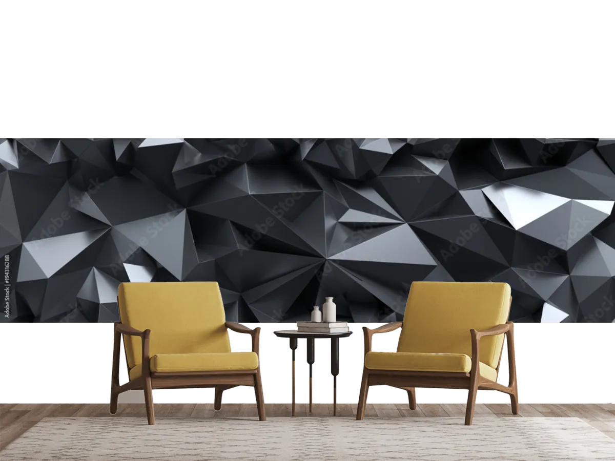 Mural Prisma Nocturno Decorativo Moderno para Pared - Vinil, Tapiz o Contract
