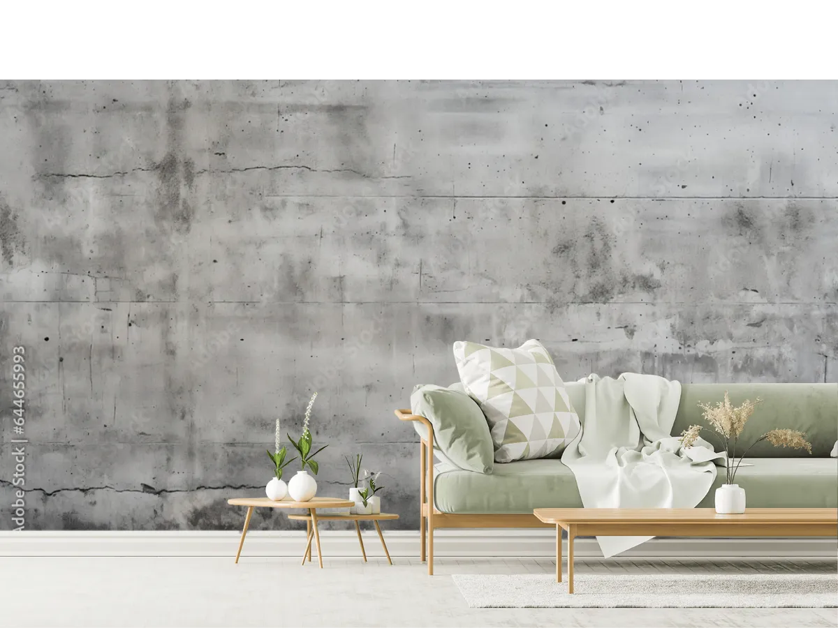 Mural Concreto Urbano Moderno para Decoración de Pared