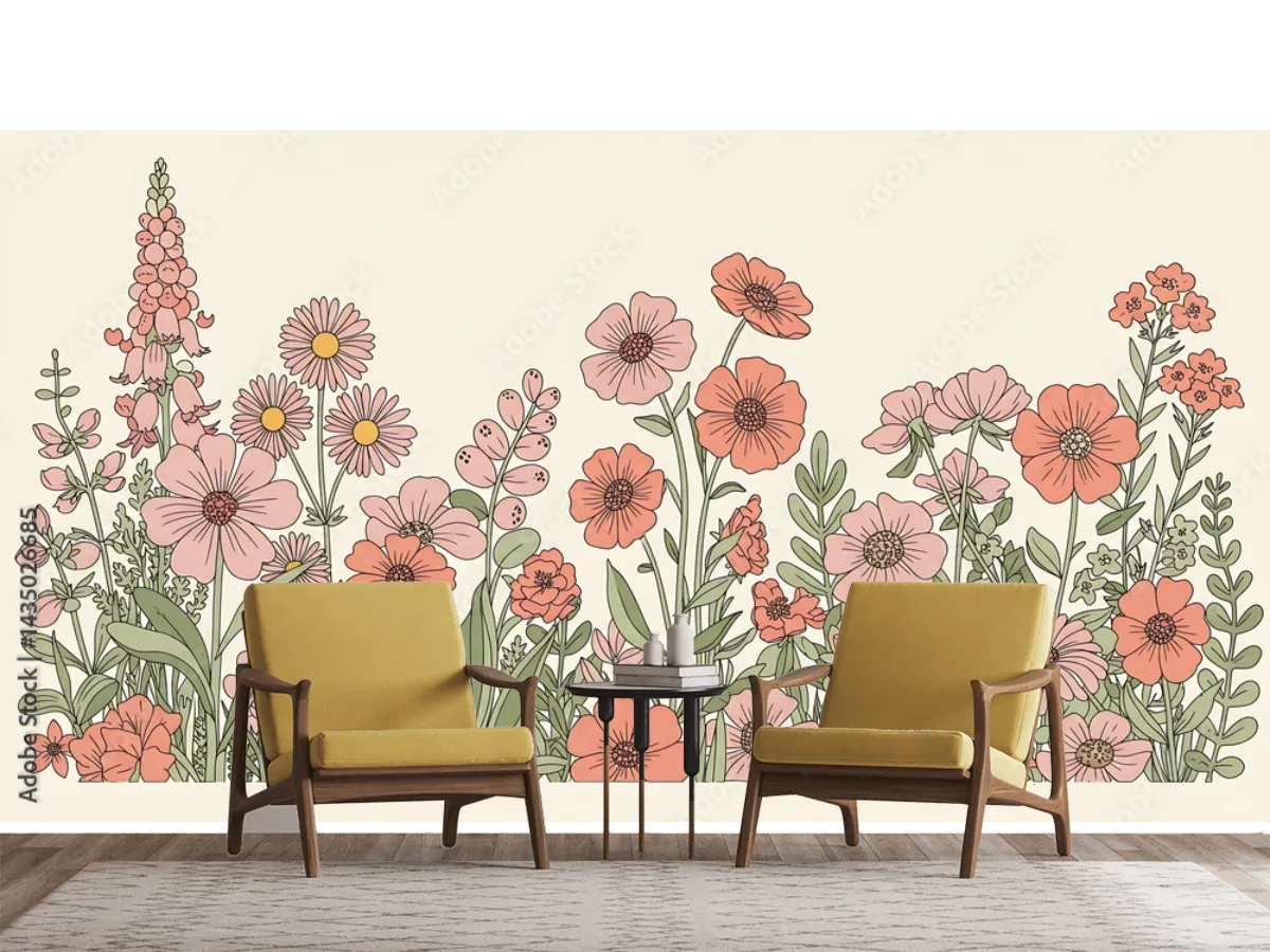 Whispers of Summer Bloom AI Generated