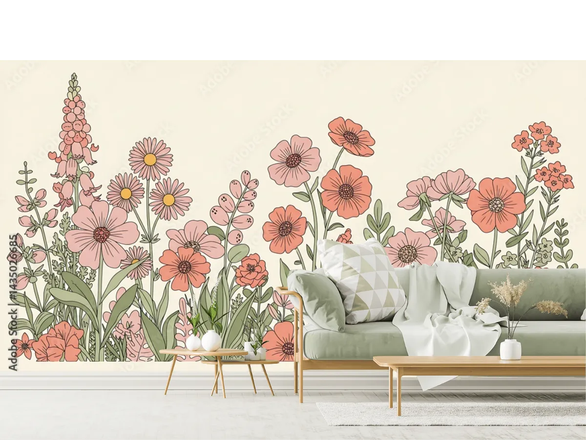 Whispers of Summer Bloom AI Generated