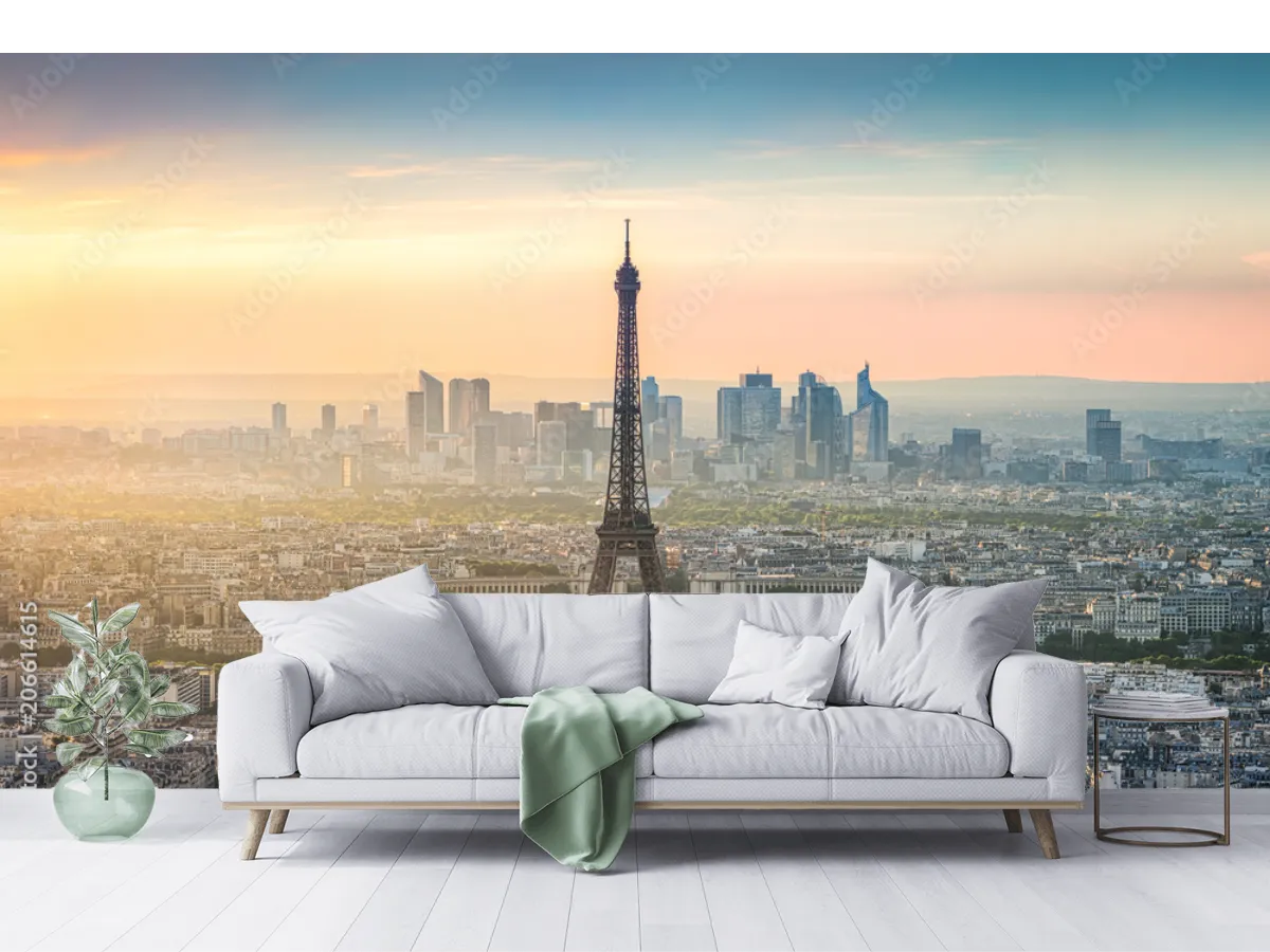 Mural París Esplendor Modelo Aurora – Fotomural Decorativo Vinil Arquitectónico
