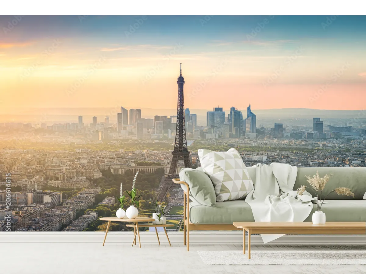 Mural París Esplendor Modelo Aurora – Fotomural Decorativo Vinil Arquitectónico
