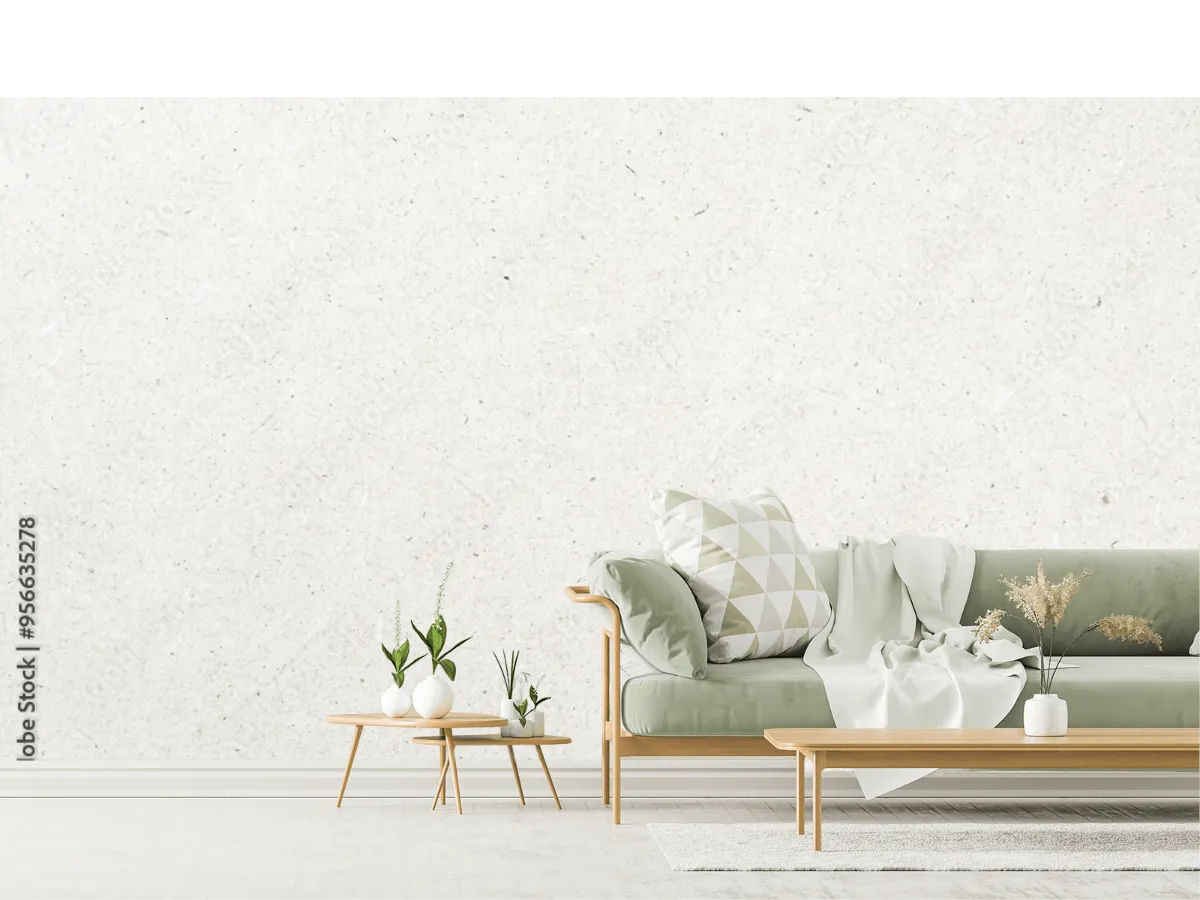 Tapiz Minimal Gris Sereno para Murales de Pared Modernos