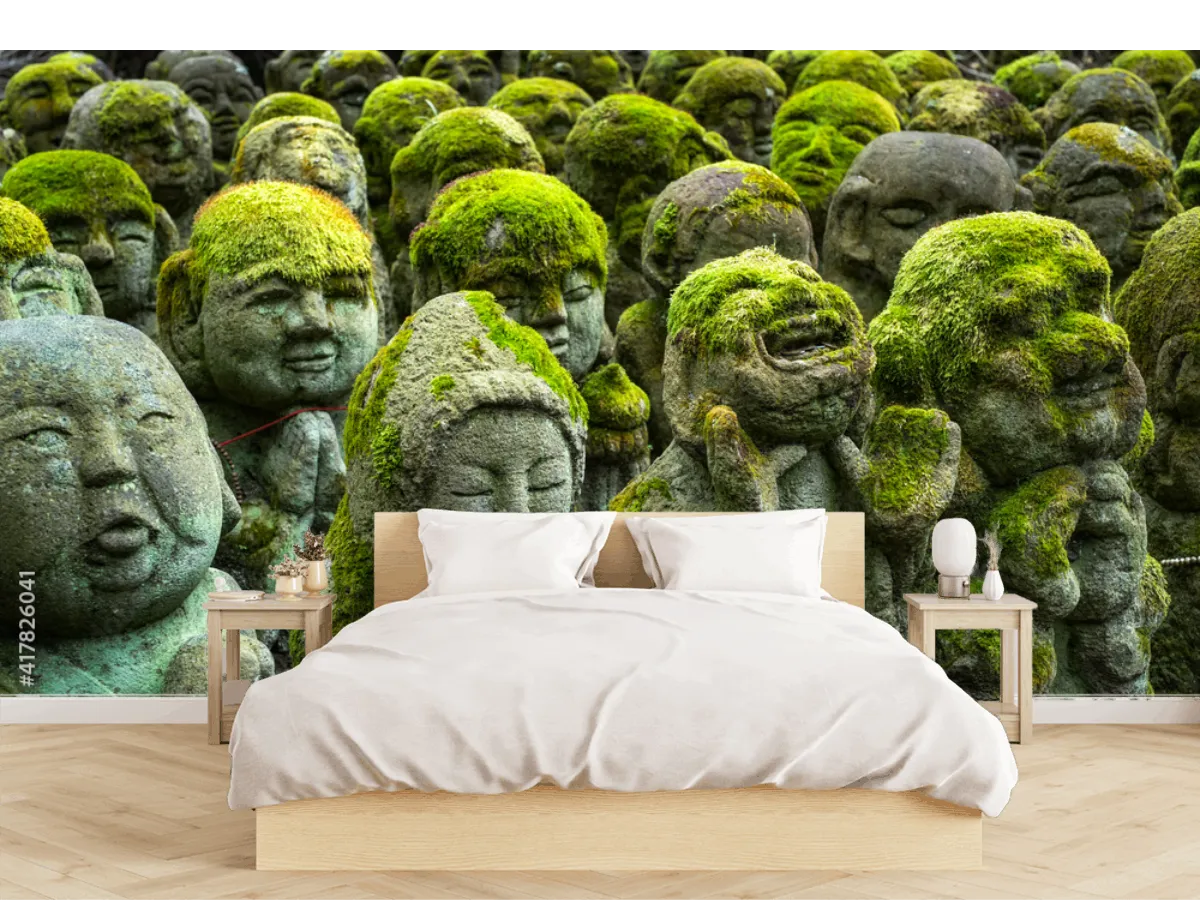 Mural Espíritu Zen Musgoso – Fotomural de Vinil Arquitectónico