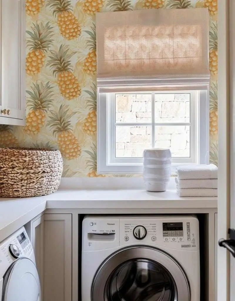 Papel tapiz Piñas Tropicales Ámbar
