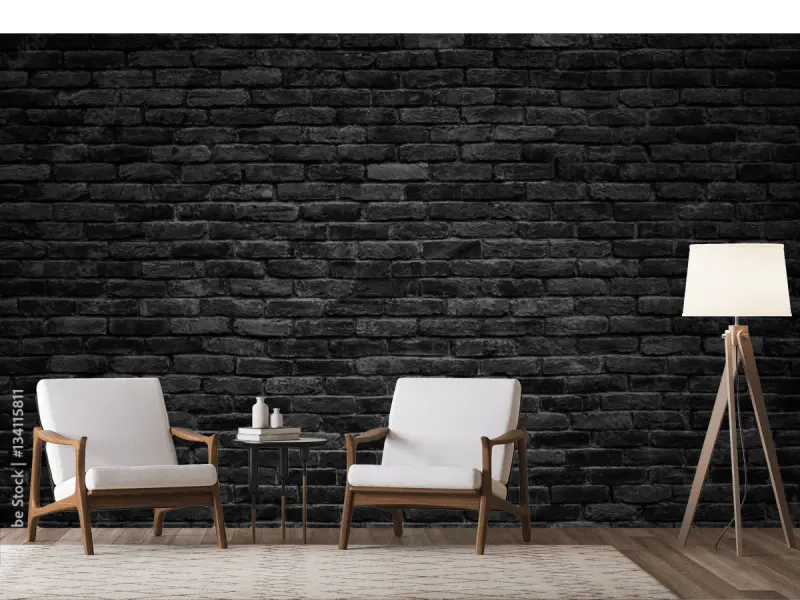 Mural Urban Brick Nocturno para pared, variedad de materiales de alta resistencia