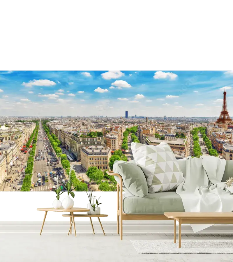 Fotomural París Esplendor Urbano en Vinil Arquitectónico o Papel Tapiz