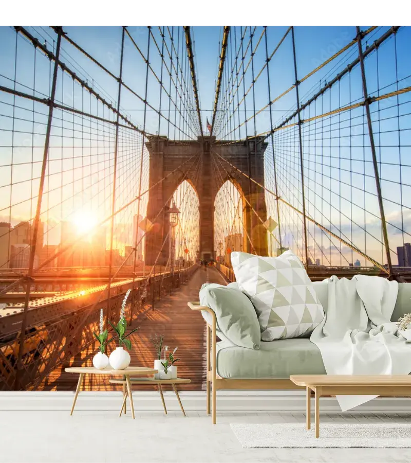 Mural Amanecer Brooklyn Iconic