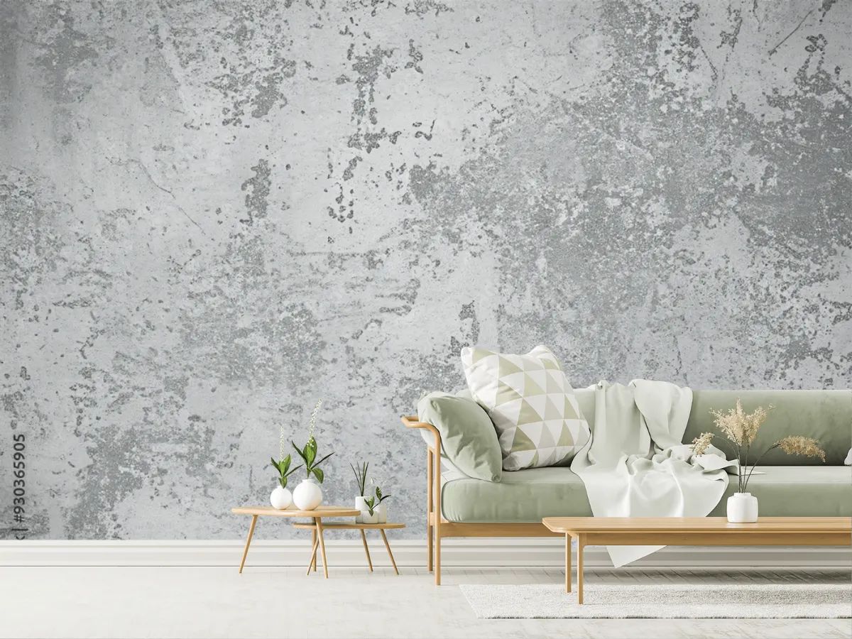 Mural Modelo Urban Cemento Moderno para Decoración de Interiores