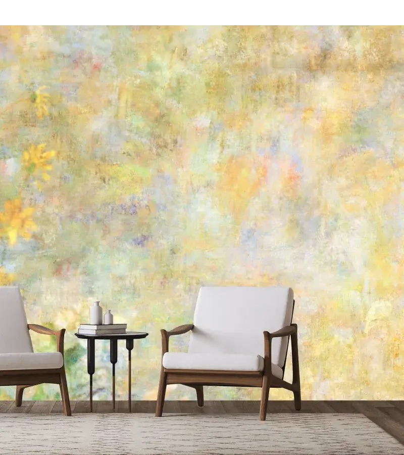 Mural Amanecer Pastel para Sala y Recámara, Decoración Moderna
