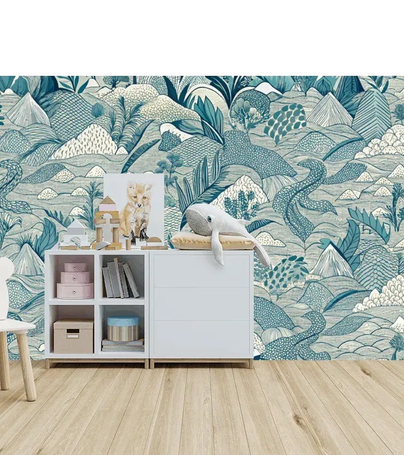 Mural Modelo Senderos de Ensueño para decoración mural personalizada