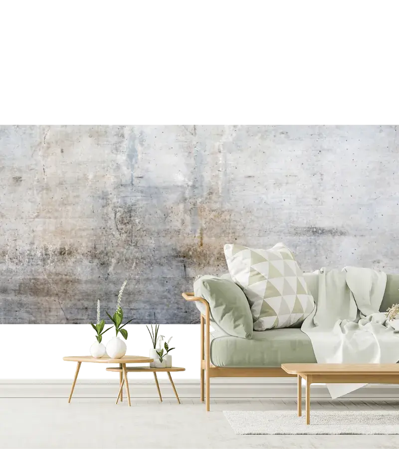 Mural Cimiento Urbano Elegante para Decoración Moderna