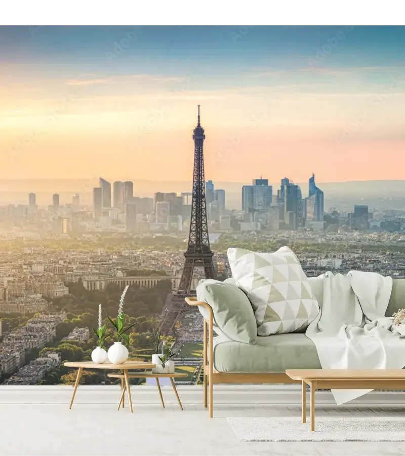 Mural París Esplendor Modelo Aurora – Fotomural Decorativo Vinil Arquitectónico