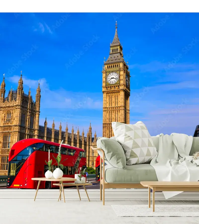 Mural Londres Urbano Big Ben